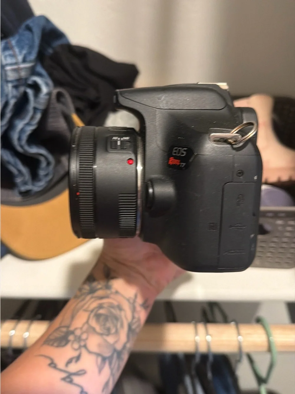 Canon camera black